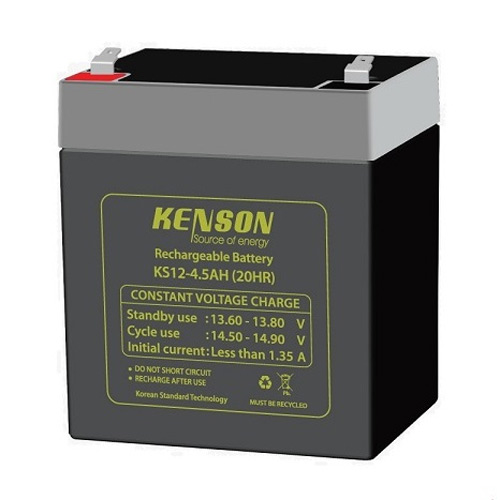 Kenson 12V 4.5AH Sealed Lead Acid Battery for Fan, Ups, Bike, Toys