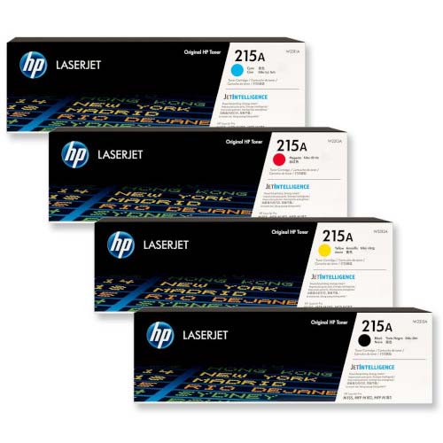 HP 215A CMYK Full Set Original Laser Toner Cartridge