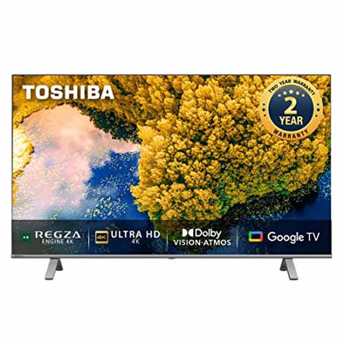 TOSHIBA 126 cm (50 inches) C350LP Series 4K Ultra HD Smart LED Google TV Price in Bangladesh