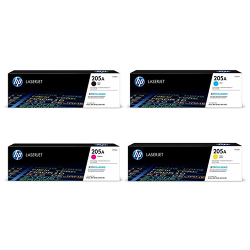HP 205A (CF530A, CF531A, CF532A, CF533A) CMYK Full Set Original Toner Cartridge Price in Bangladesh