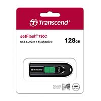Transcend Jet Flash 128GB 790C USB Type-C 3.2 Gen 1 Pen Drive