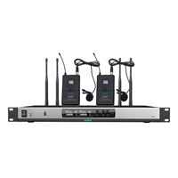 DSPPA D5822 True Diversity Wireless Microphone
