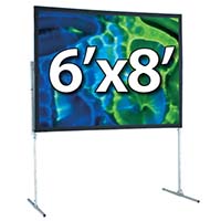 Doaph Fast Fold 120"D (6' X 8') Projector Screen