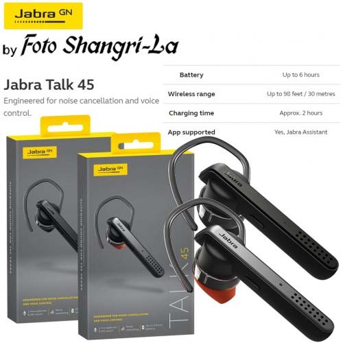 jabra Talk 45 Single-Ear Bluetooth Earphone Price in Bangladesh
