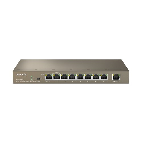 Tenda TEF1109P 9 Port (8-Port PoE) 10/100Mbps Desktop Switch Price in Bangladesh