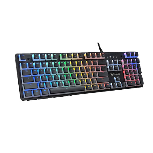 A4Tech Bloody S510N Pudding Keycap (Blue/Brown Switch) RGB Mechanical Keyboard Price in Bangladesh