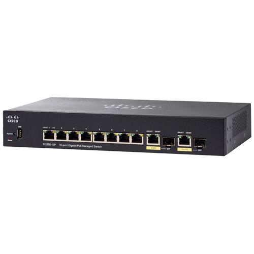 Cisco SG350-10P 10-Port Gigabit PoE Managed Switch Price in Bangladesh