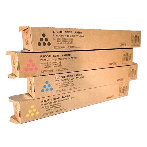 Ricoh IM C2000/2500 CMYK Four Color Full Set Toner Cartridge for RICOH IM Photocopier