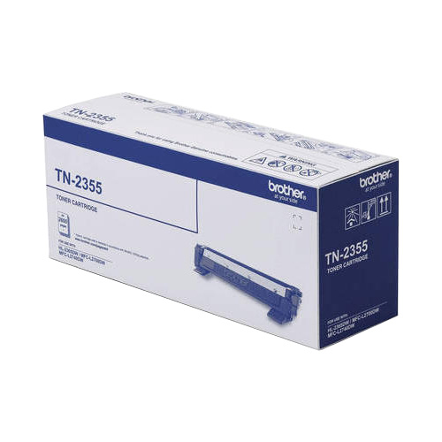 Brother TN-2355 Black Toner Cartridge [DCP-l2540dw and HL-l2365dw]