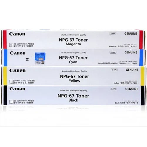 Canon NPG-67 CMYK Four Color Toner Cartridge Price in Bangladesh