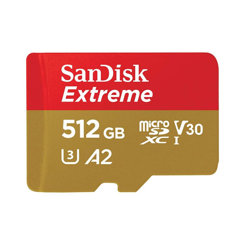 SanDisk A2 512GB Extreme microSDXC UHS-I Memory Card Price in Dhaka, Bangladesh