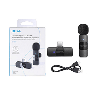 BOYA BY-V10 Ultracompact 2.4GHz Wireless Microphone