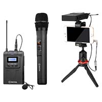 Boya BY-WM8 PRO-K4 UHF Dual-Channel Wireless Microphone