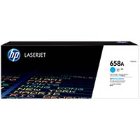 HP 658A Cyan Original LaserJet Toner Cartridge, W2001A