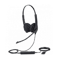 JABRA BIZ 1500 Duo (Dual Ear) USB Headphone Black Price in Bangladesh