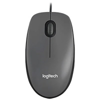 Logitech M90 Black Wired USB Mouse