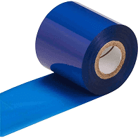 High-Performance Color Blue Wax/Resin Ribbon