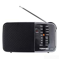 Toshiba TX-PR20S AM/FM Portable Pocket Radio