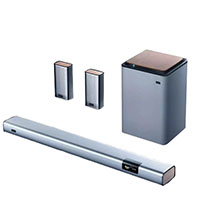 BINNIFA Play6D Audio Echo Wall Metal Home Living Room Karaoke Theater DSP Bluetooth 5.0 Subwoofer 3 Sound Effects Audio Price in Dhaka, Bangladesh