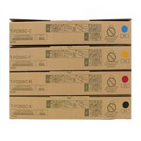 Toshiba T-FC30C CMYK Four Color 4 Pcs Full Set Toner Cartridge in Bangladesh
