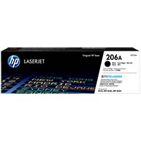 HP 206A Black Original LaserJet Toner Cartridge, W2110A